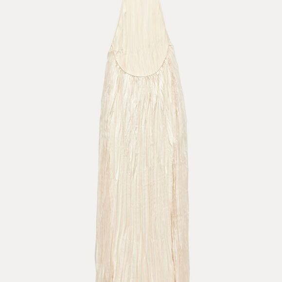 NWT ZARA LONG PLEATEDβDRESS - Picture 10 of 14